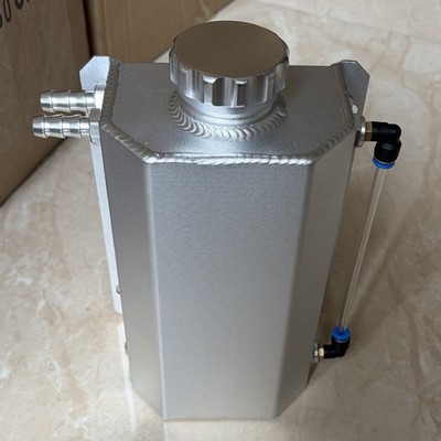 2L Aluminium Universal-Wasser Kühlmittel Überlauf Ausgleichsbehälter Reservoir