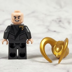LEGO Marvel Super Heroes Loki sh0968 Minifigure Flexible Rubber Cape