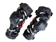 Asterisk Ultra Cell 4.1 Knee Braces Black Pair Large Size