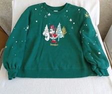 Disneyland Resort Disney Minnie Holidays Youth Pullover Sweatshirt Medium