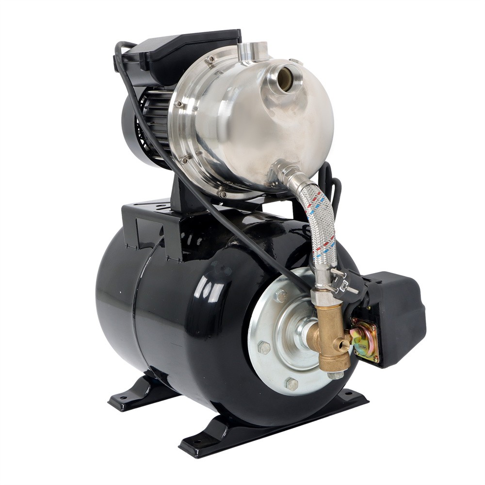 1.6HP Shallow Well Pump Stainless Steel Pump With Pressure Tank 115V 1320GPH