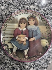 Bradford Exchange SISTERS ARE BLOSSOMS 1st Kindred Moment Collectors Plate 1995