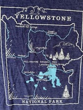 American Backcountry - Yellowstone National Park - T-shirt (XXL) $ 35 - USA MADE
