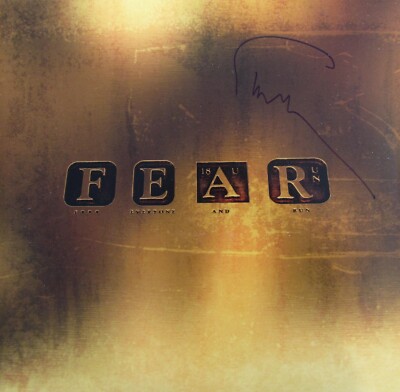 Steve Hogarth Autogramm signiert signed 2LP s Vinyl Marillion Fear