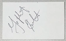 Yaphet Kotto Signed Autographed 3x5 Card BAS Beckett Cert Alien Running Man 2