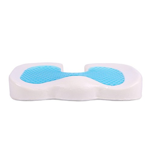 Chair Car Seat Cushion Gel Memory Foam Coccyx Tailbone Pain Relief Pad w/ Cover - Picture 12 of 28