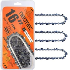 3pcs 16'' Chainsaw Chain Blade 3/8 LP 0.043 Gauge 55 DL R55 For STIHL MS170 019