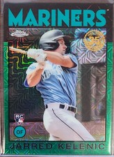 JARRED KELENIC RC 2021 TOPPS UPDATE SILVER PACK 1986 GREEN MOJO REFRACTOR 86/99!
