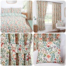 Sundour Amaryllis Blumen Blumen Bettbezug Bettwäsche Set oder Vorhänge Multi