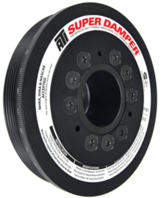 ATI Damper - 6.78in - Alum - For 6 Grv - Mitsubishi Evo 8 - 4G63 - W/integra