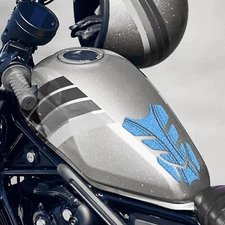 MC Motoparts Aqua Arc Shield Gas Tank Pad Cover Protector Removable