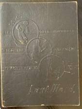 Fredrick High School Yearbook 1937 "The Last Word" 37 Fredrick, Maryland MD