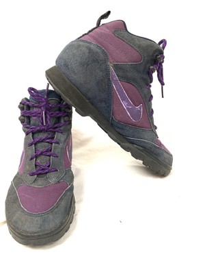purple acg boots