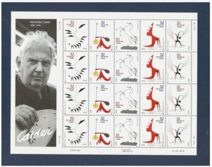 Scott #3198-02, 32c Alexander Calder, Artist, Mint sheet of 20, MNH