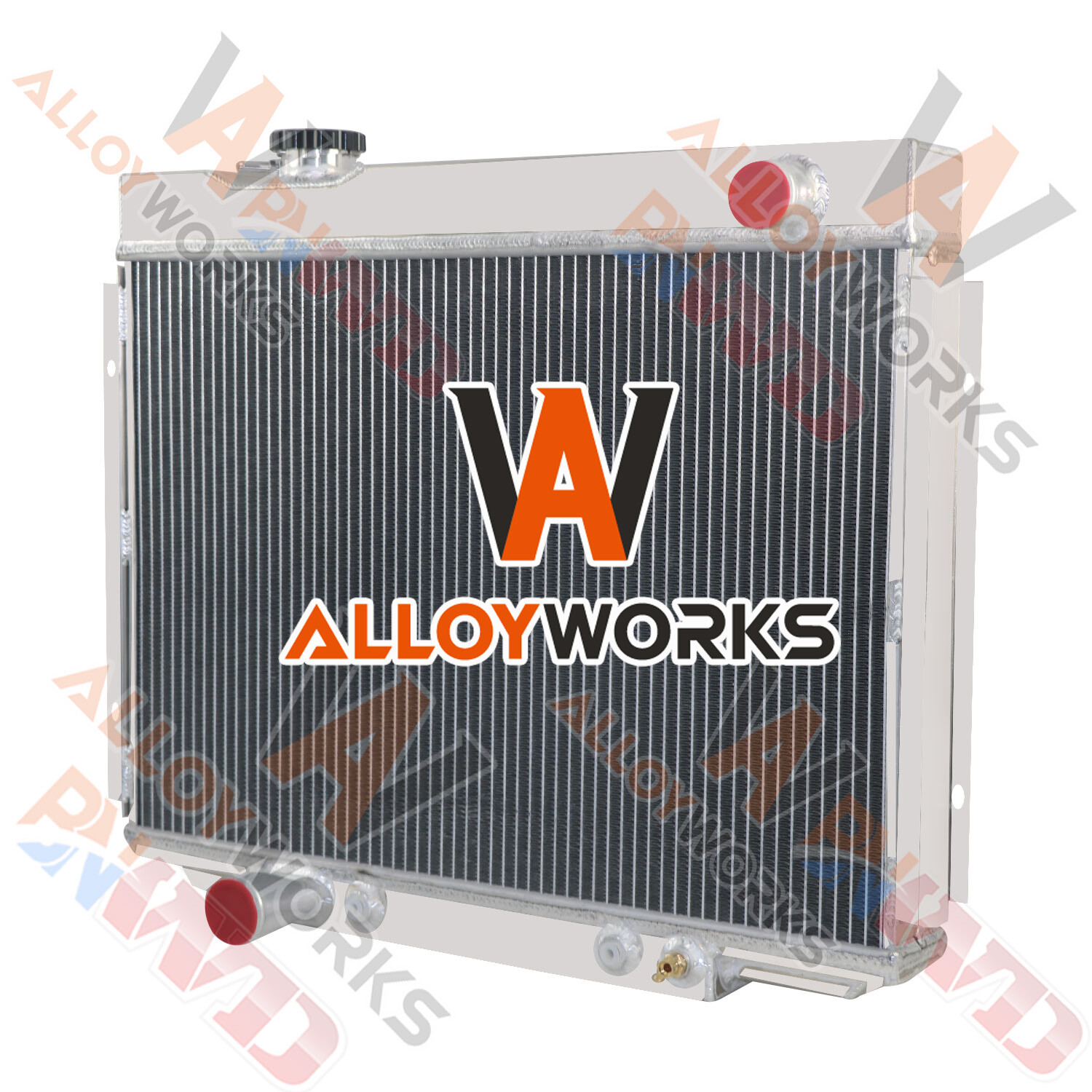 3 Row Radiator+Shroud Fan For 1968-1970 Ford Mustang Fairlane/ Mercury Cougar V8 thumbnail 12