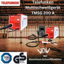 Telefunken Multischweißgerät TMSG 200 A  (Aluminium Schweißfunktion)