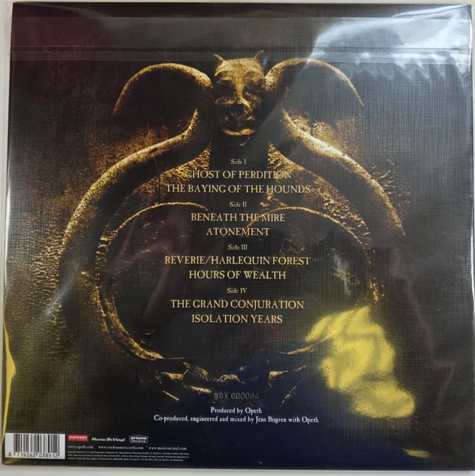 Opeth Ghost Reveries LP Album vinyl record numbered 2 x marbled 180g limited ed - Image 3 of 4