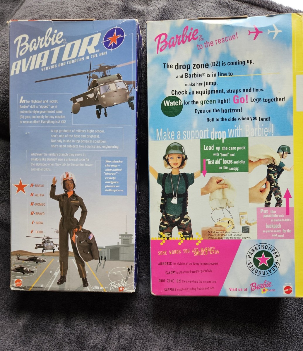 バービー　Aviator Aafes Special Edition 2001 Vintage 2001 Barbie Doll Aviator AAFES Special Edition In