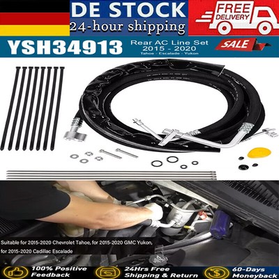 YSH34913 for 2015-2020 Chevy Tahoe, GMC Yukon Rear/Aux AC Line Set AC Hose Kit