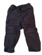 Oshkosh B gosh Baby Boys Navy Blue Cargo Pants 18M