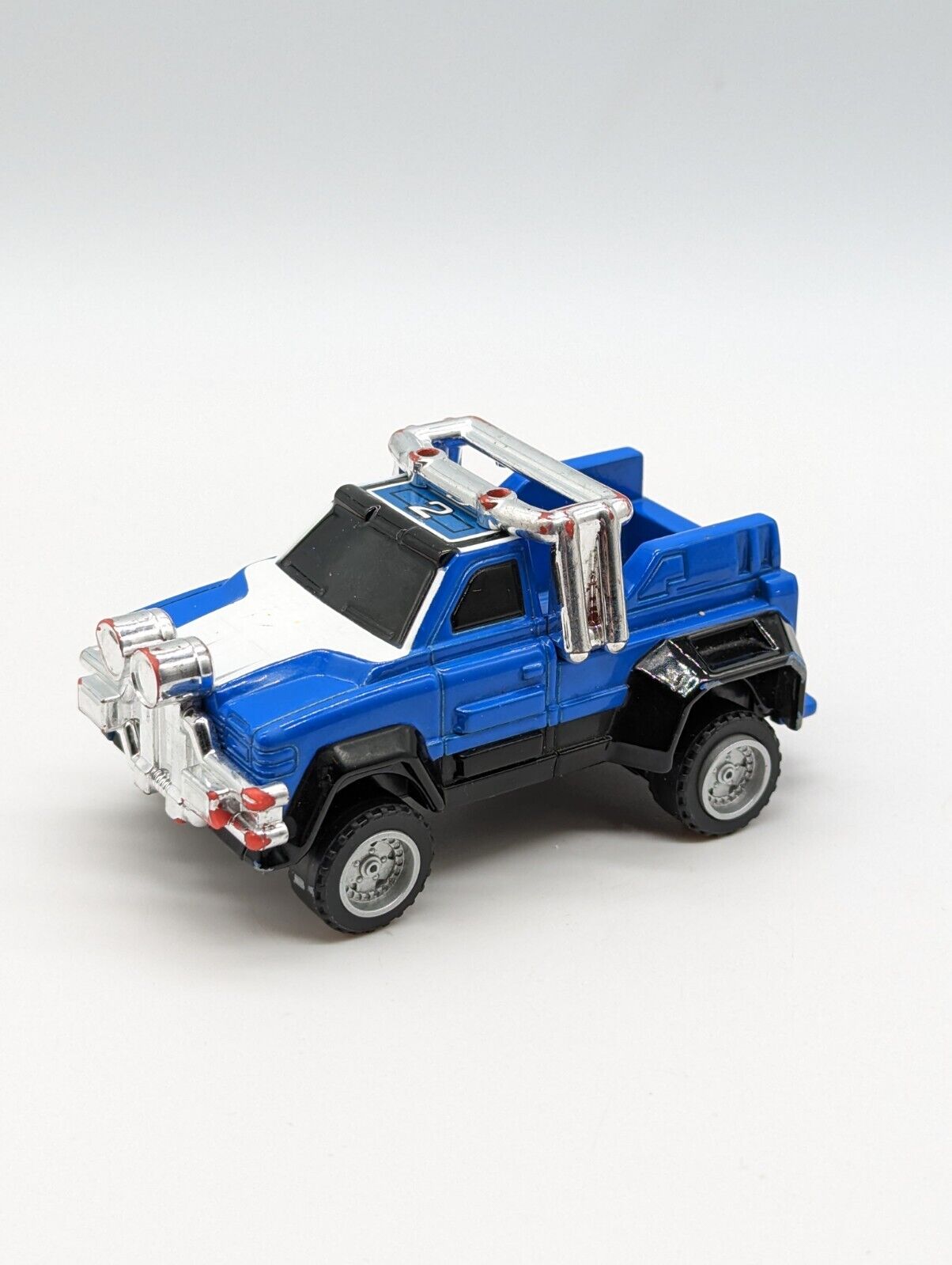 Power Rangers Deluxe Turbo BLUE DUNE STAR TRUCK Diecast Vehicle 1997 Bandai