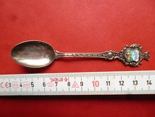 Alter kleiner Sammellöffel mit Wappen  ´´Seefeld´´