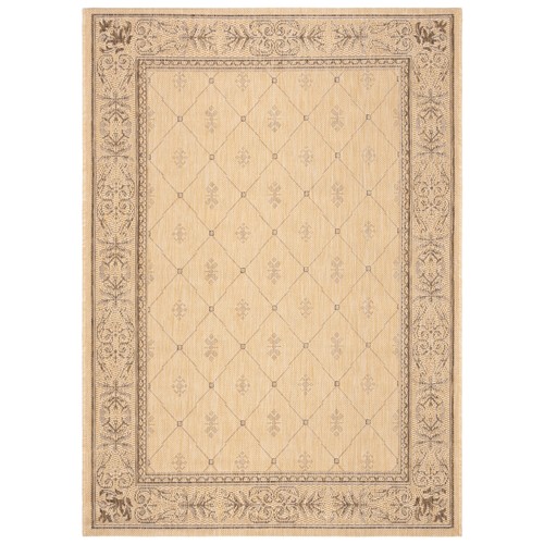 SAFAVIEH Outdoor CY2326-3001 Courtyard Natural / Brown Rug - Picture 8 of 17
