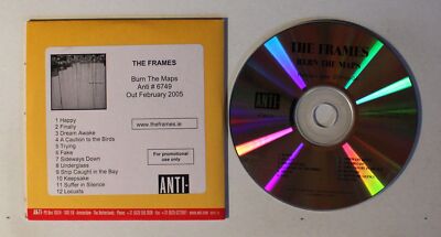 The Frames Burn The Maps EU Adv Cardcover CDR 2004 Indie