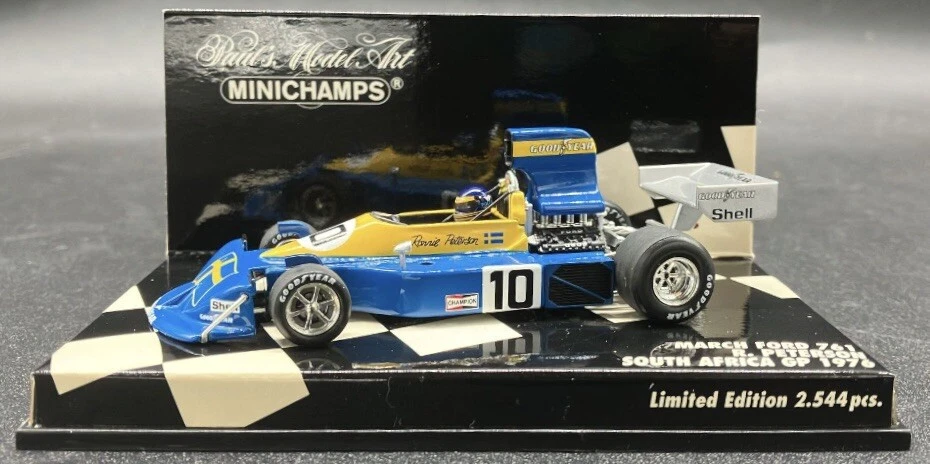 Minichamps 1/43 March Ford 761 South Africa GP 1976 R. Peterson 400760110 - Image 2 of 4