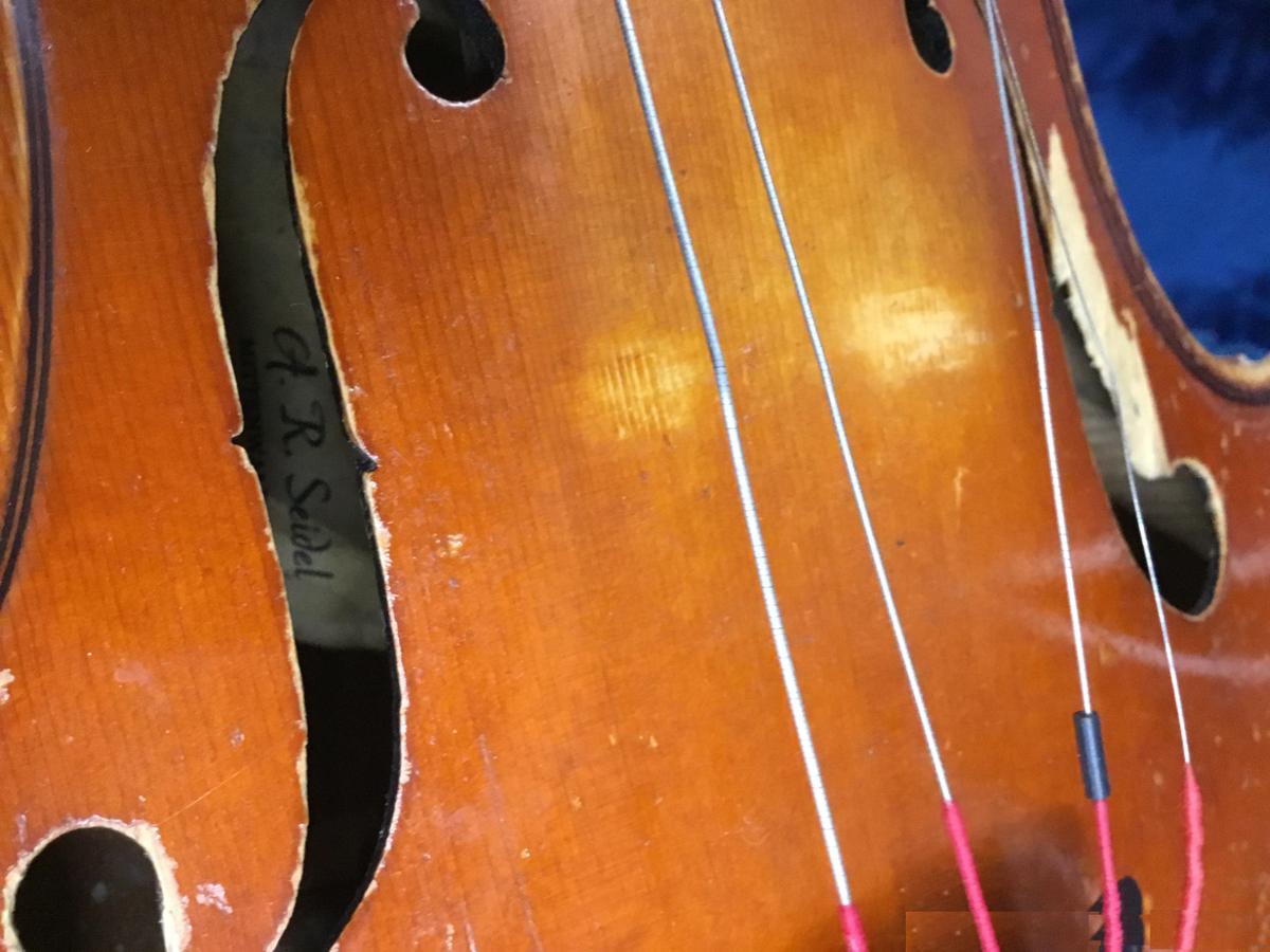 A.R. Seidel size 4/4 Violin, Germany 1983, Good Condition, with