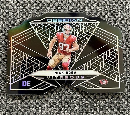 2019 Panini Obsidian Football Nick Bosa #V-21