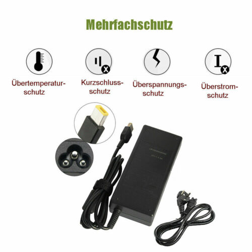 90W 20V 4.5A Laptop Netzteil Ladegerät für Lenovo Thinkpad IeadPad IBM Ladekabel - Bild 6 von 13