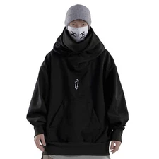 Niepce Men's Deadly Assassin Hoodie Streetwear Long Sleeve Pullover