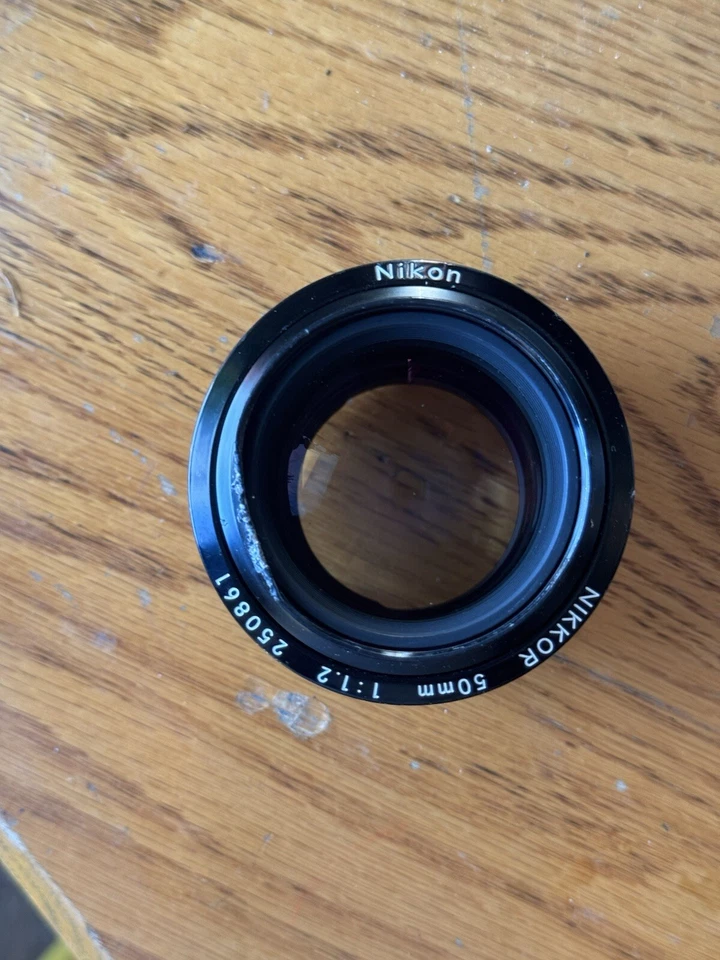 Lente Nikon Nikkor 50mm f/1.2 ai-s MF 50 - Imagem 4 de 4