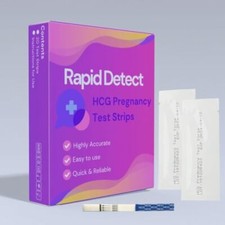 Rapid Detect HCG Pregnancy Test Strips 20 Count