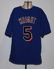 New York Mets Majestic David Wright Kids 10/12 Blue T Shirt