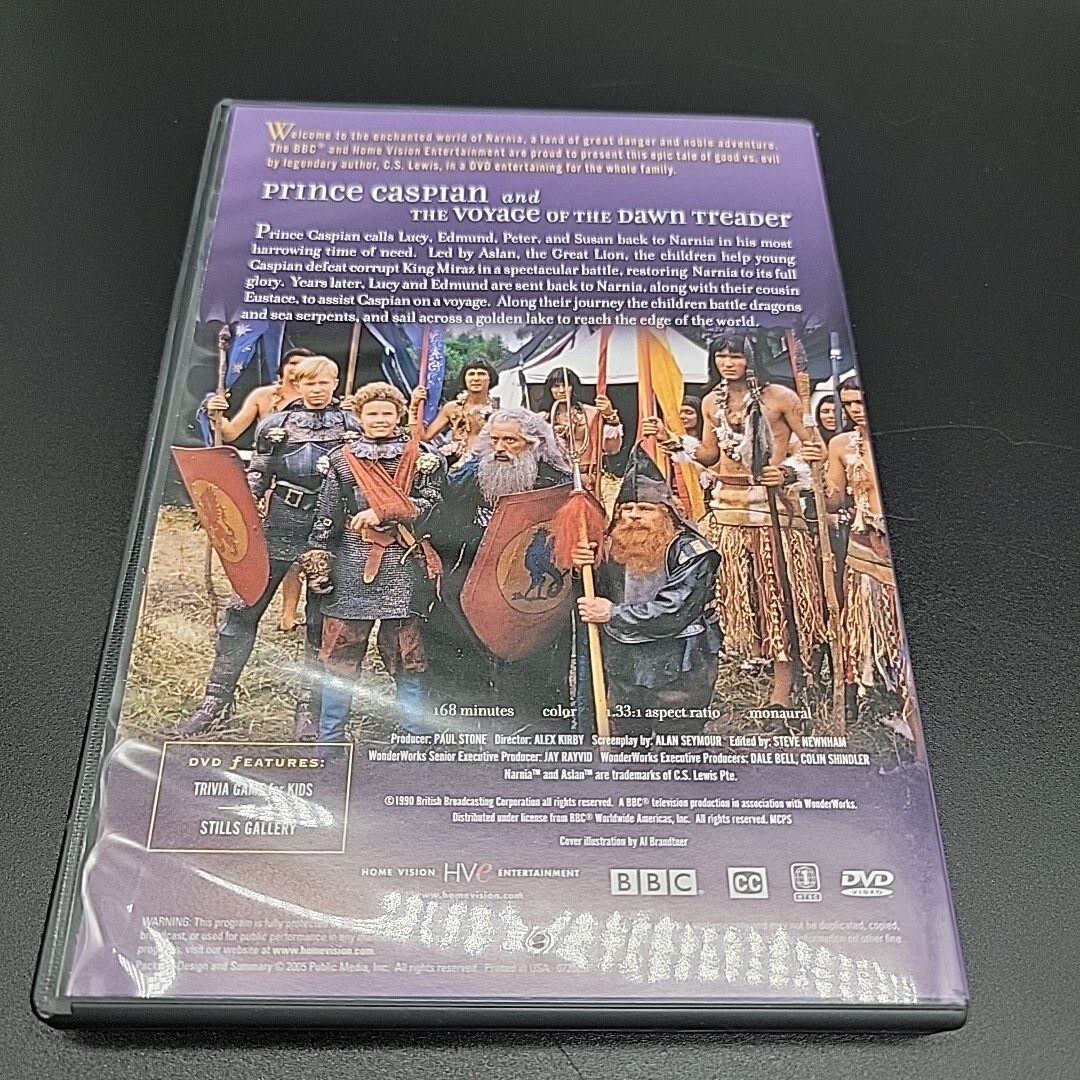 The Chronicles of Narnia Boxed Set (DVD, 3 Disc Set) BBC Movies