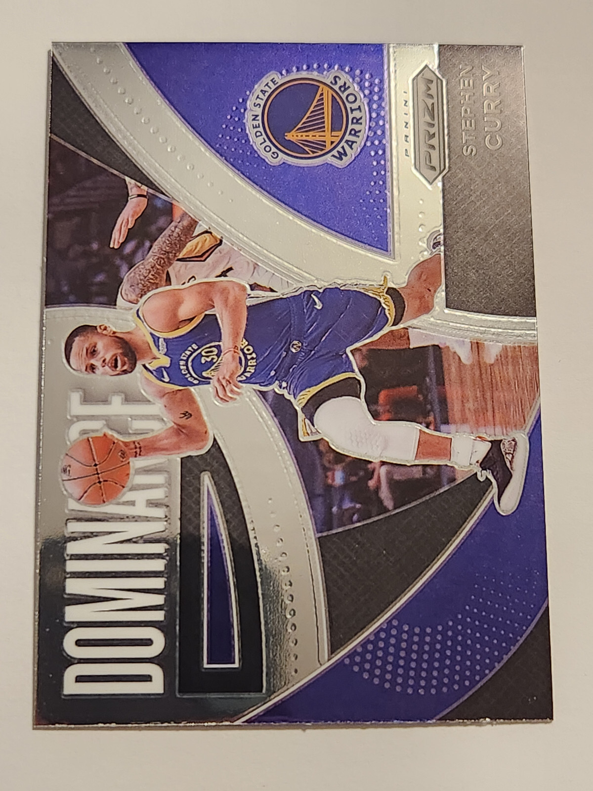 Stephen Curry  - 2021-22 Prizm Dominance Insert Card