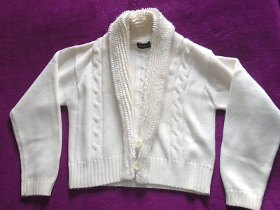 ADVANCE schöne Woll-Jacke / Strickjacke,  Größe M, 40