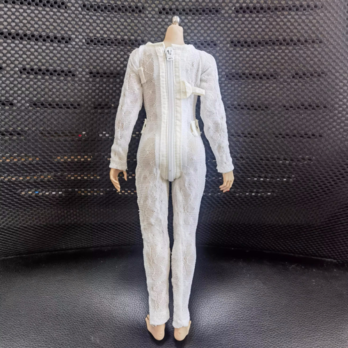 1/6 Girl White Mesh Lace Bodysuit for 12" PHICEN Big Bust Female Figure Body - Picture 2 of 2