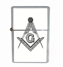 Freemason Rs1 Flip Top Oil Lighter Wind Resistant 