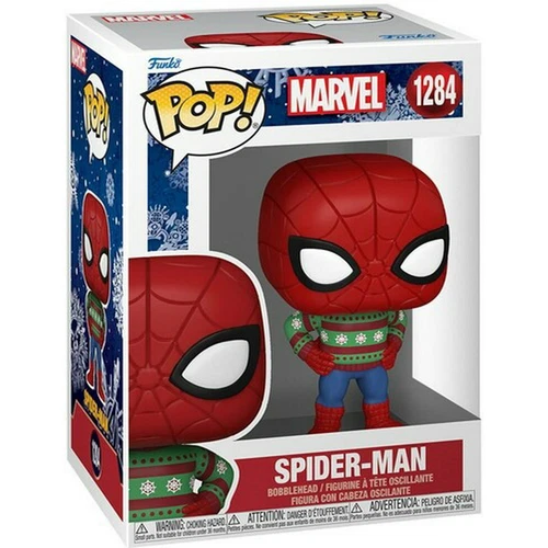 Holiday Sweater Spider-Man #1284 Funko POP Marvel New In Box