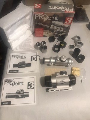 TASCO PRO POINT 3 AND PRO POINT 5 INCLUDES BOTH RED DOT