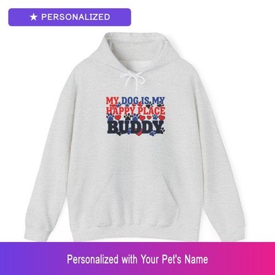 Custom Dog Pet Lover Hoodie Personalized Name Pullover Sweatshirt Easter Gift