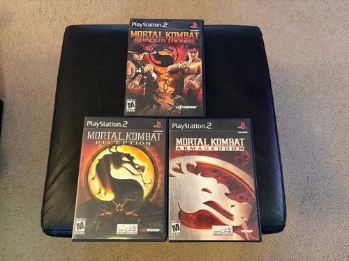 Mortal Kombat Kollection ps2 NO SLIPCOVER CLEANED AND TESTED