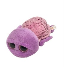 Vintage Ty Beanie Boo Slow-Poke Turtle plush 6" pink purple 2014