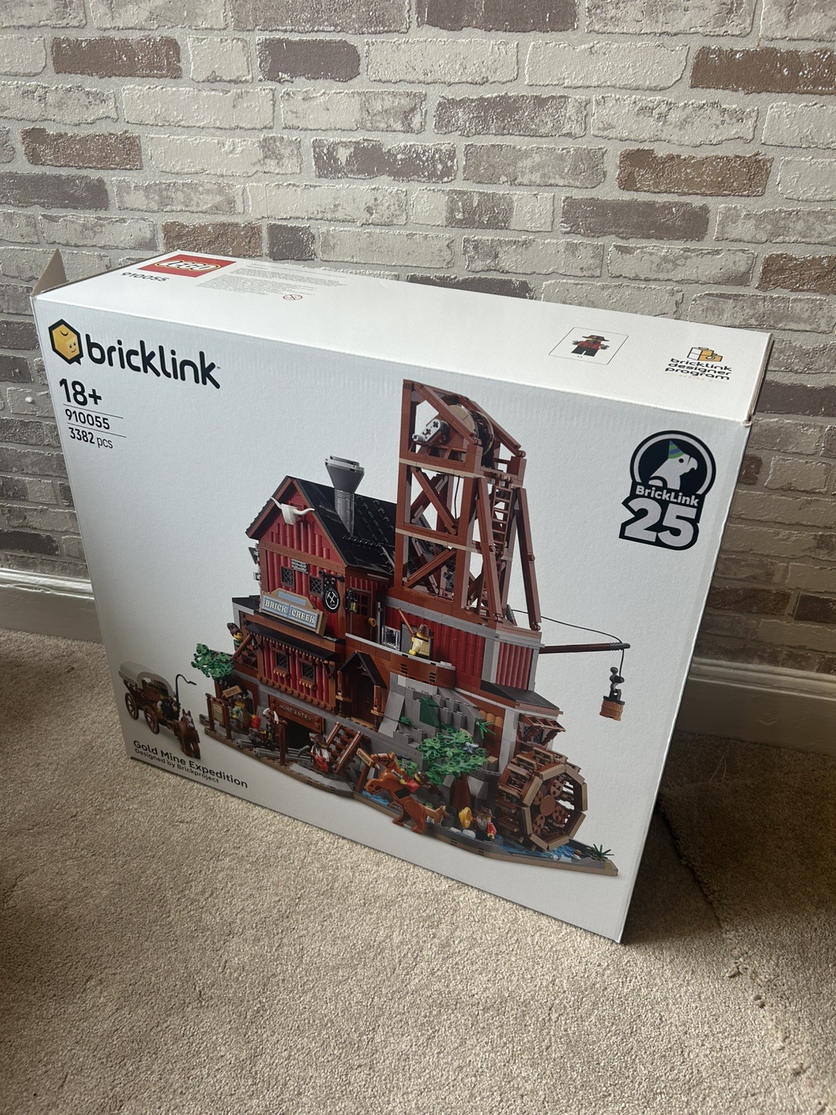 910055 Gold Mine Expedition (built once) - Bricklink  Lego | packed with care