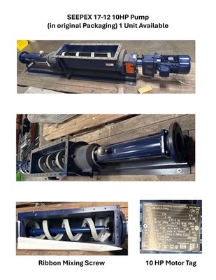 SEEPEX 17-12 10HP Pump