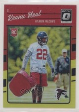 2016 Donruss Optic Rookies Red & Yellow Keanu Neal #125 1o3