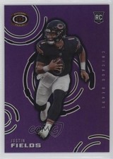 2021 Panini Chronicles Dynagon Rookies Purple Prizm /199 Justin Fields #D-3 17ok